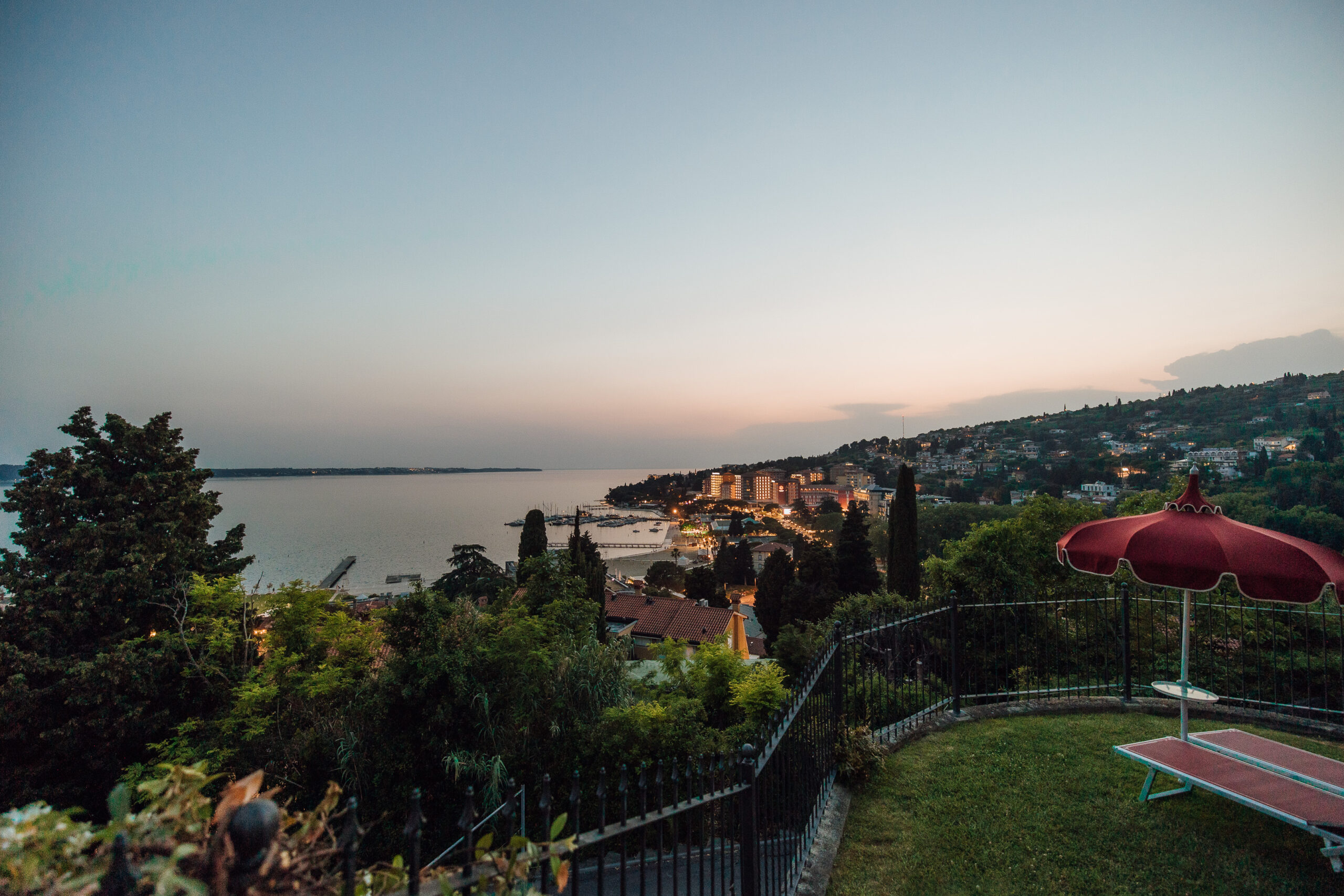 Panoramic terrace with sea view, Villa Bellevue Portorož