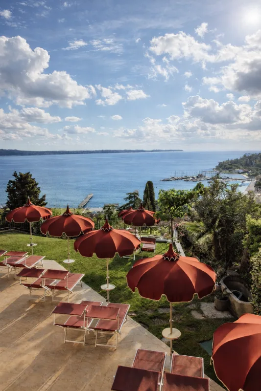 Panoramic terrace with sea view, Villa Bellevue Portorož